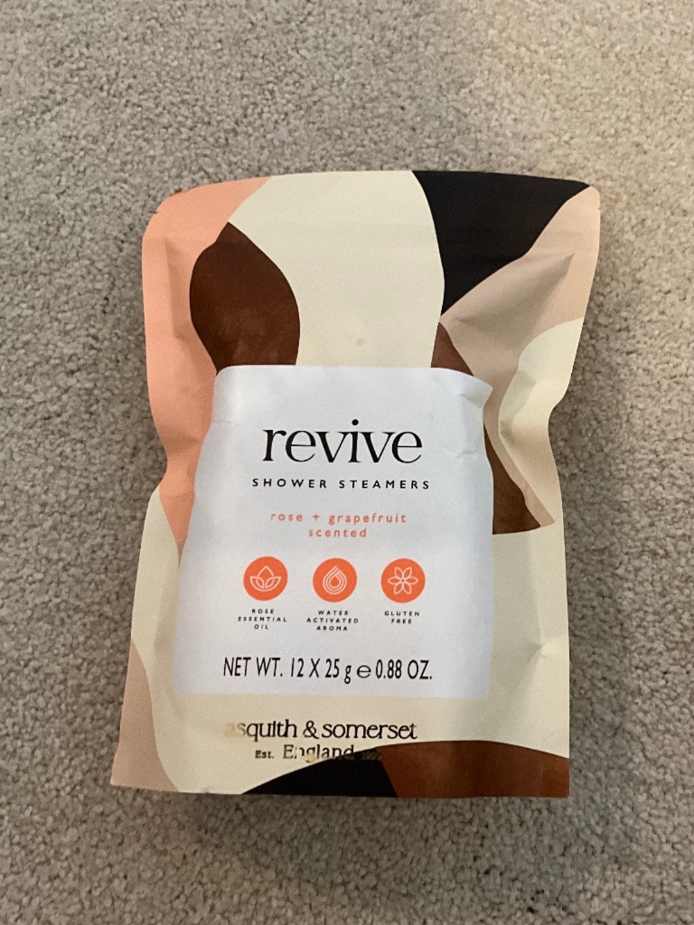 Revive Shower Steamers - Rose and Grapefruit NWT